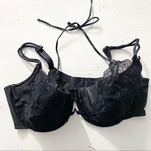 Cacique Black underwire lace bra 44DDD